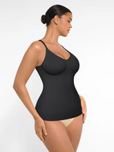 Formendes Cami-Shirt - Schwarz